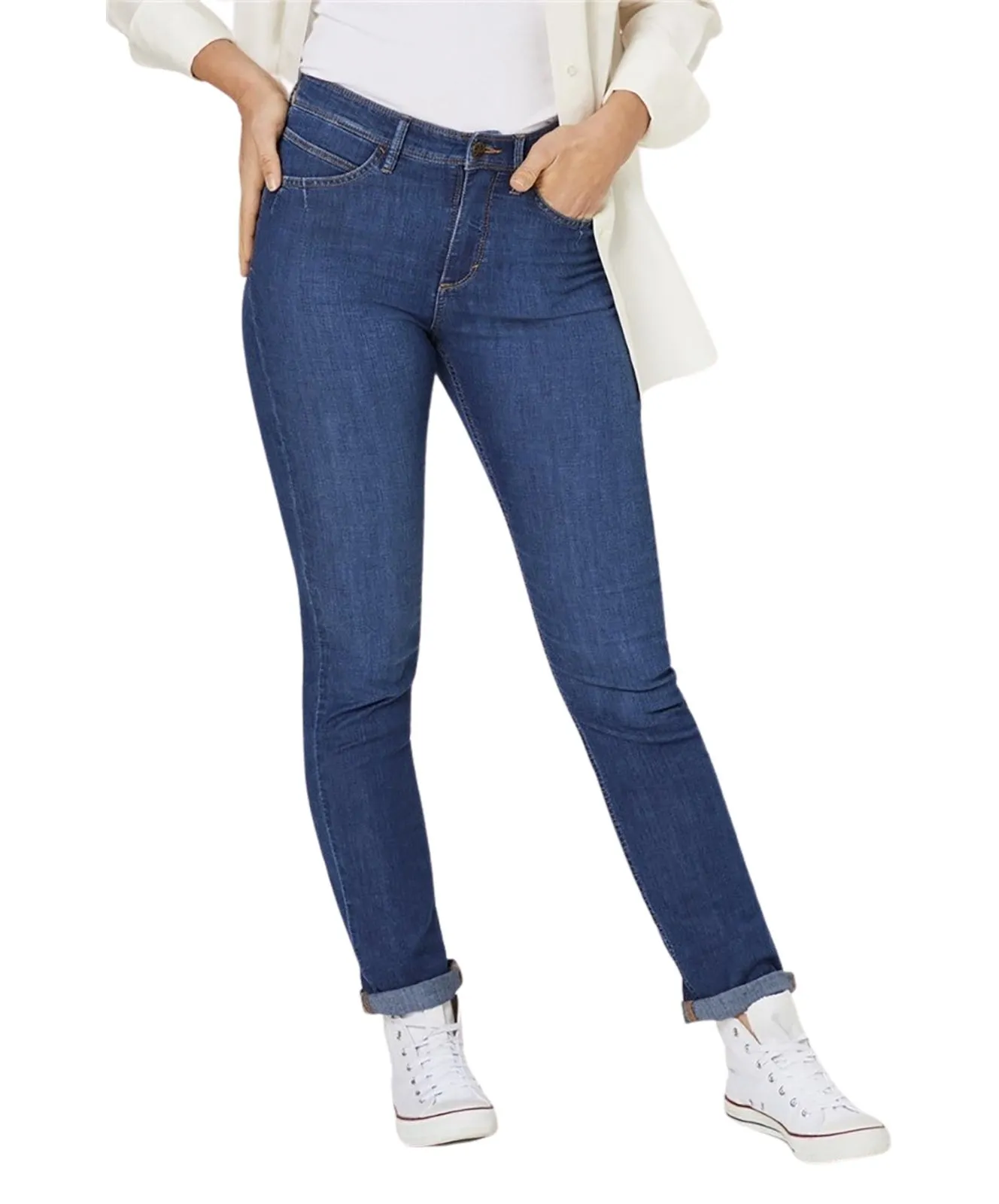 Damen Jeans Pat von Paddocks in Dark Stone With Soft Using
