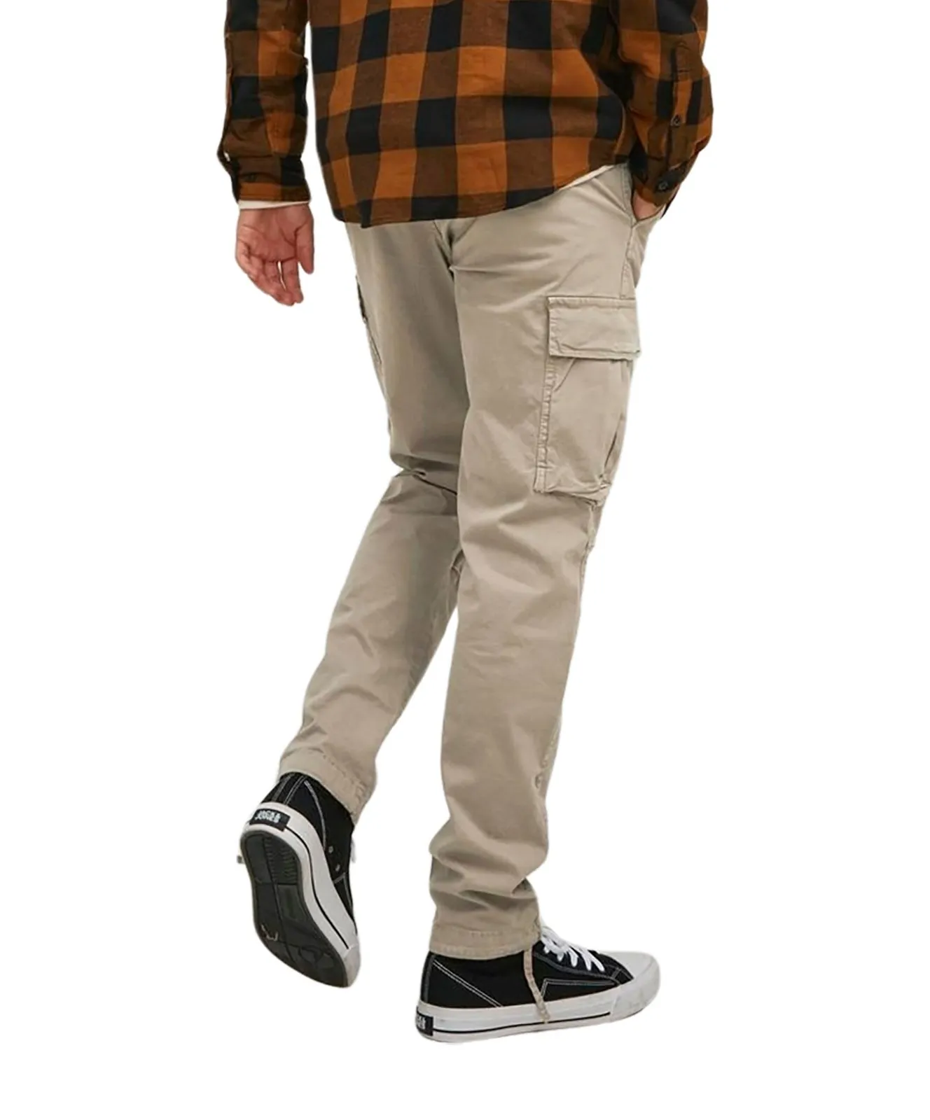 Herren Hose Stace Trucker von Jack & Jones in Dune