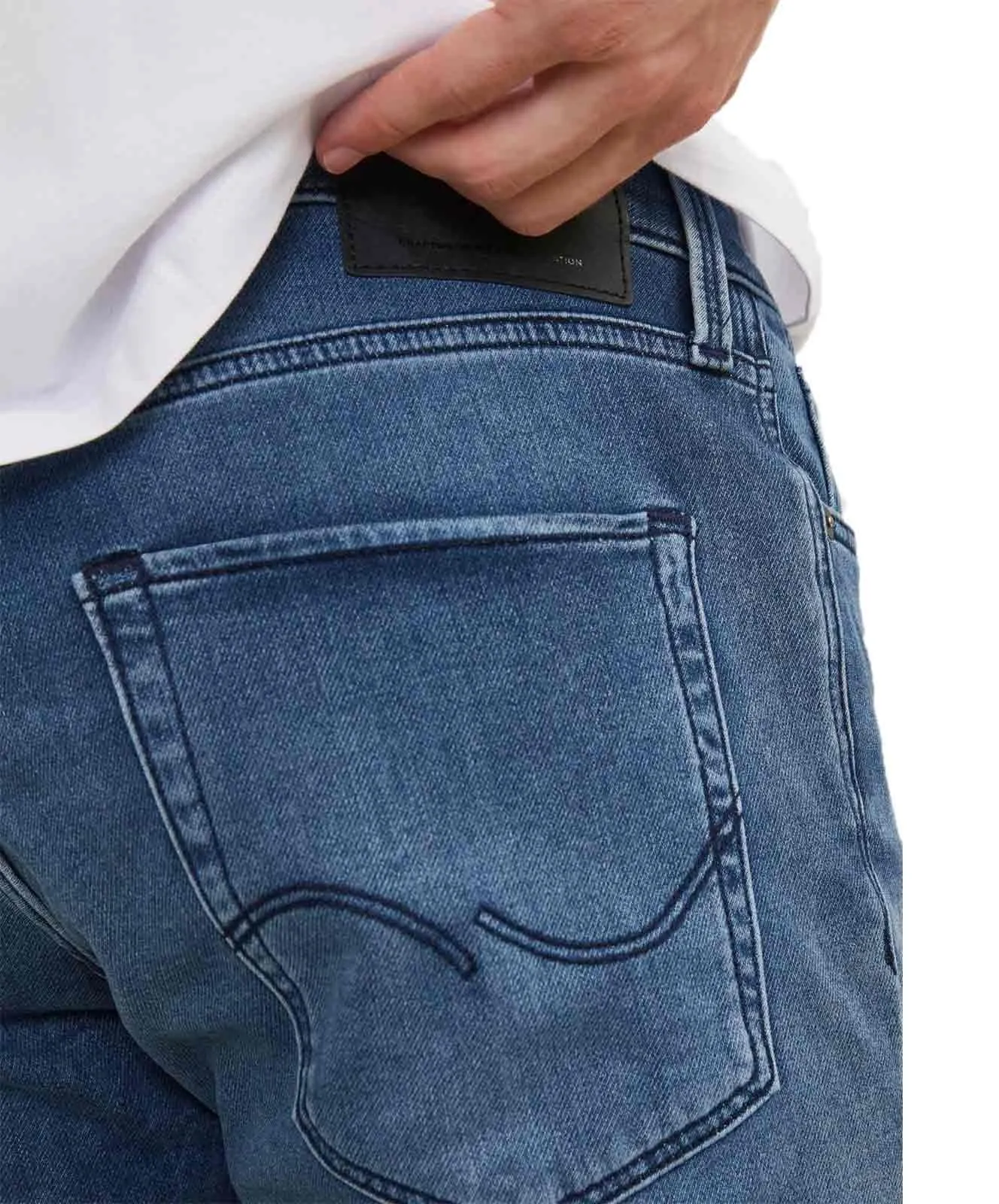Herren Jeans Rick Icon von Jack & Jones in Blue Denim