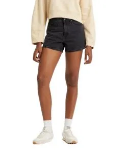 Levis Jeans Shorts 80'S Mom in Schwarz