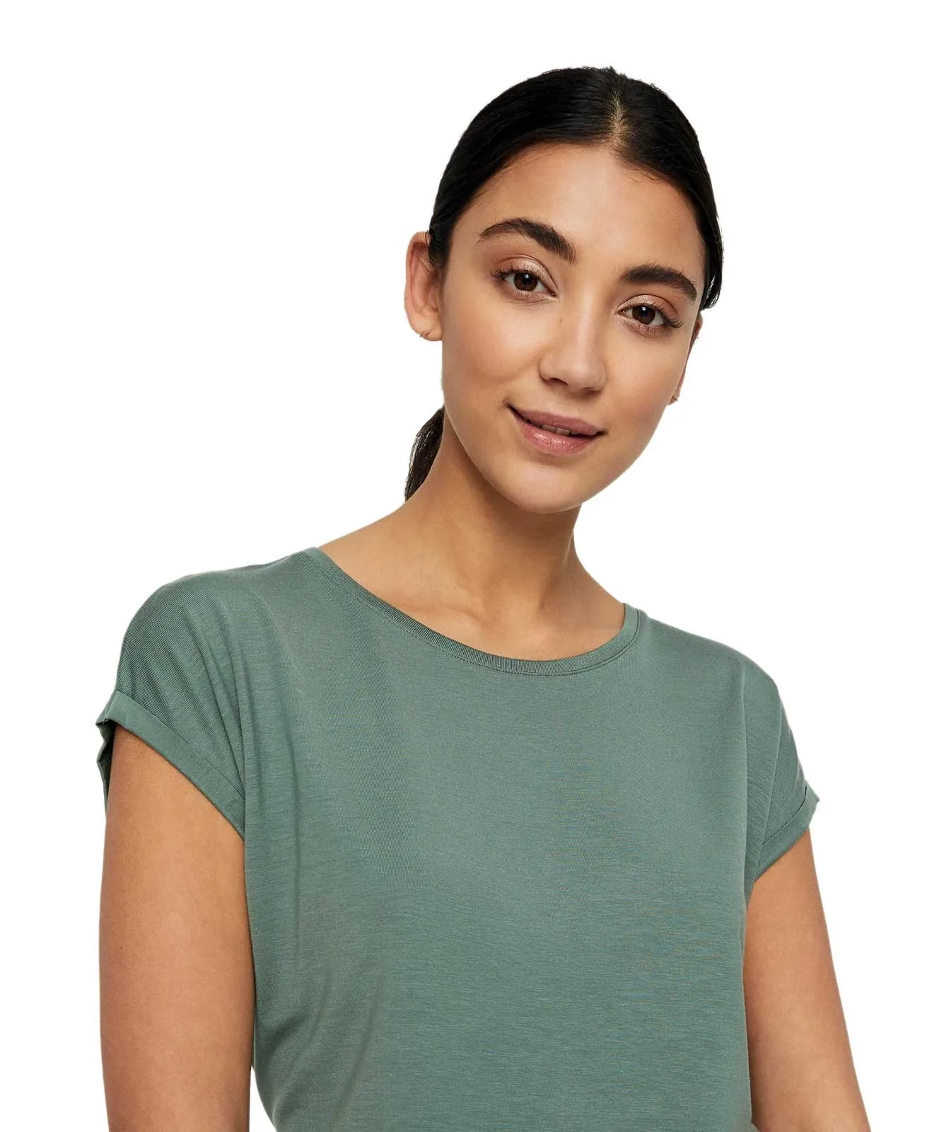 Damen Shirt Ava Top von Vero Moda in Laurel Wreath