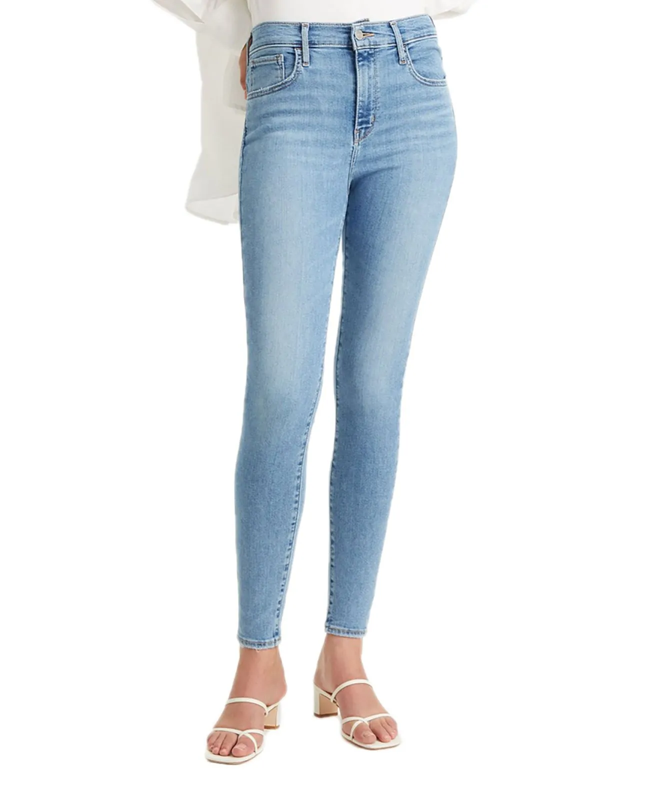 Damen Jeans 720 High Rise Super Skinny von Levis in Love Song Light