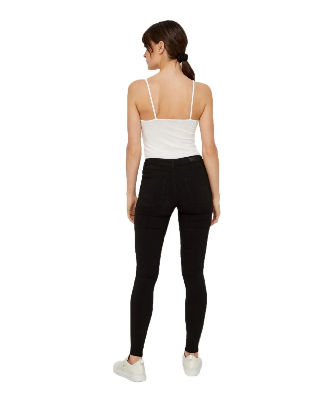 Damen Jeans Skin Wear Jeggings von Pieces in Black