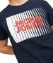 Herren Shirt Corp Logo Tee von Jack & Jones in Navy Blazer