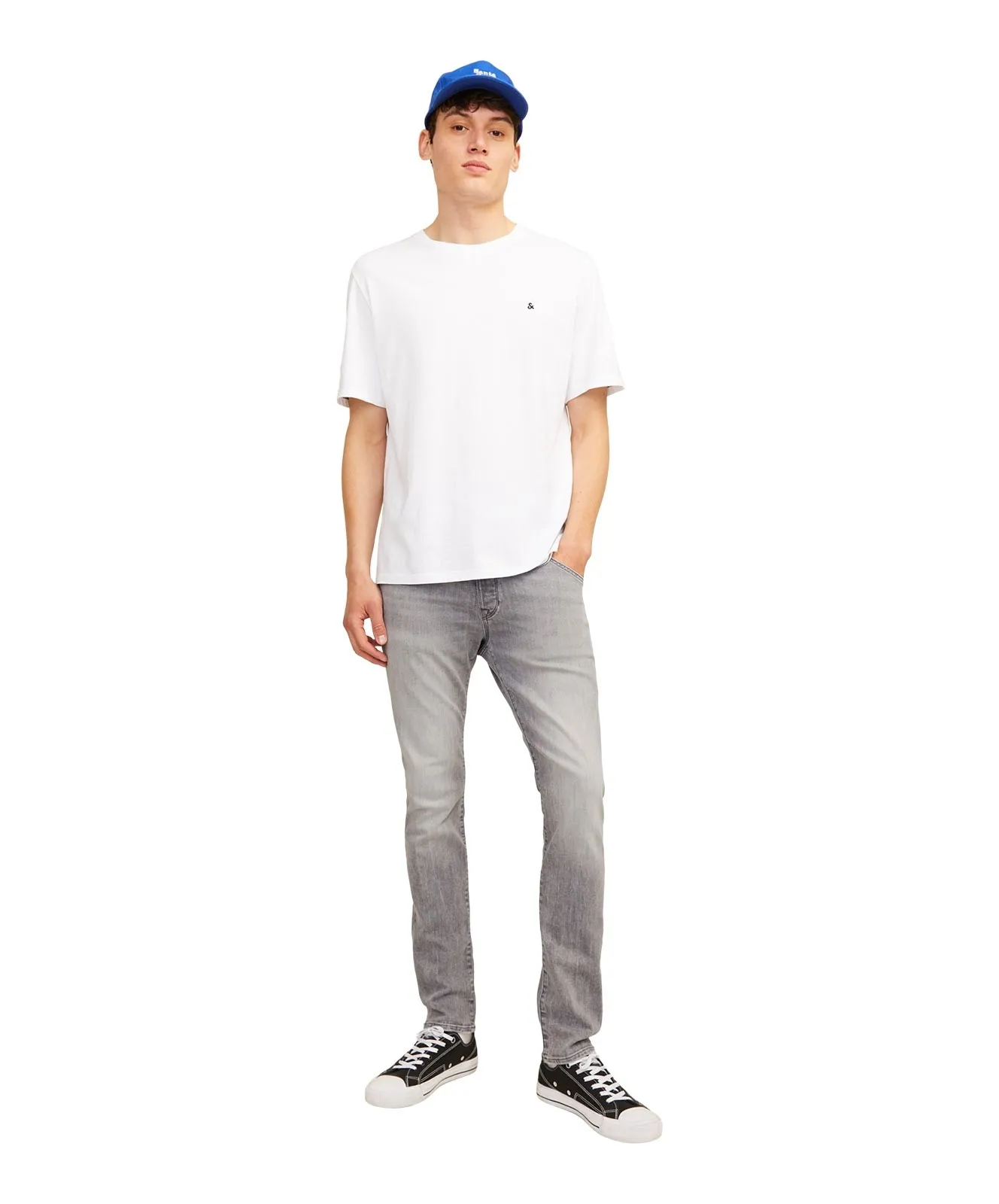 Herren Jeans Glenn Fox von Jack & Jones in Grey