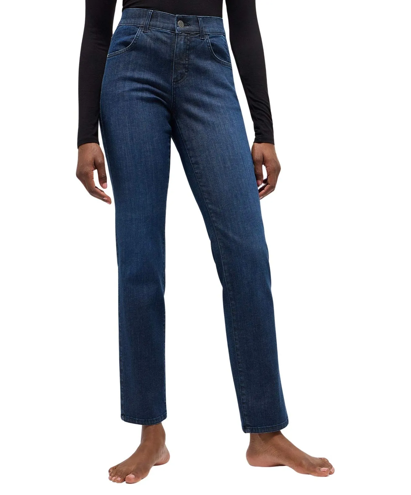 Damen Jeans Dolly 3.0 von Angels in Dark Indigo Used