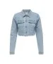 Damen Jacke Wonder Cropped von Only in Medium Blue