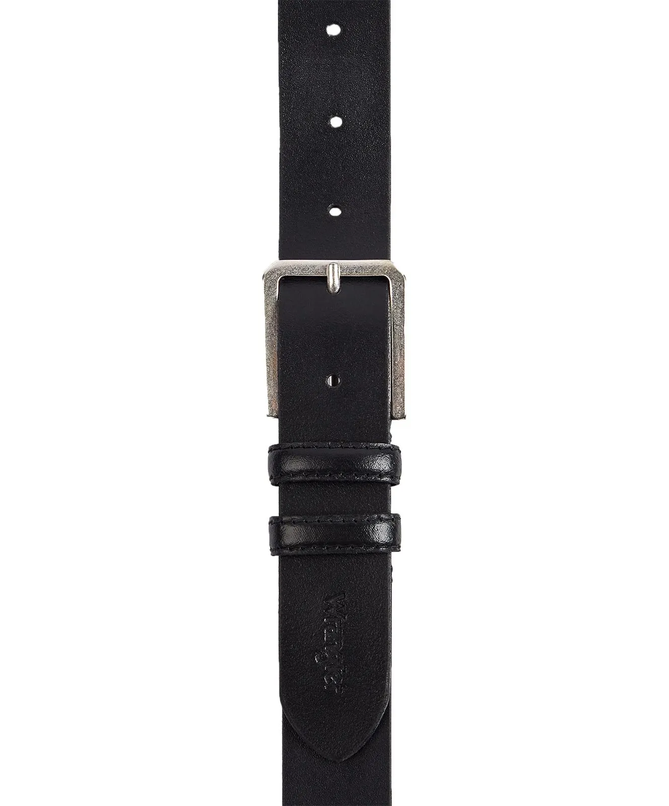 Herren Gürtel Slim Belt von Wrangler in Black