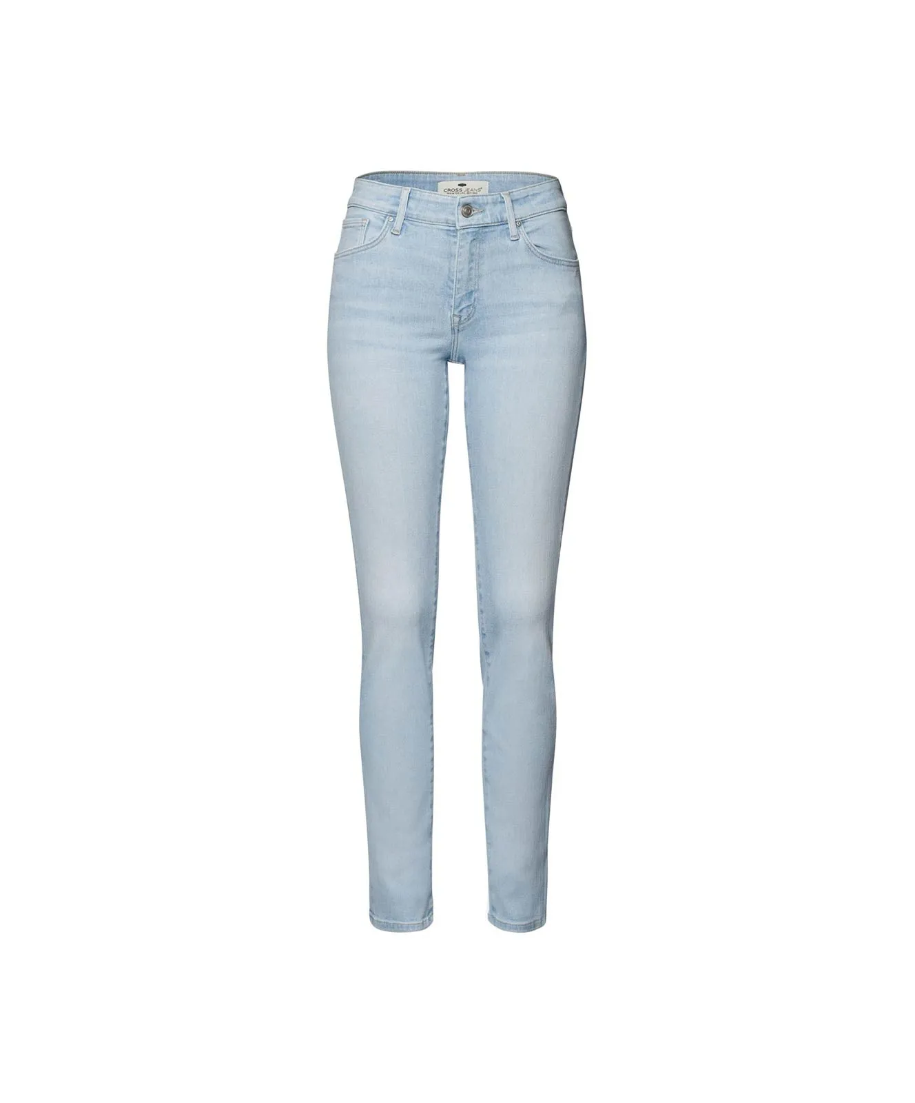 Damen Jeans Anya von Cross in Light Blue