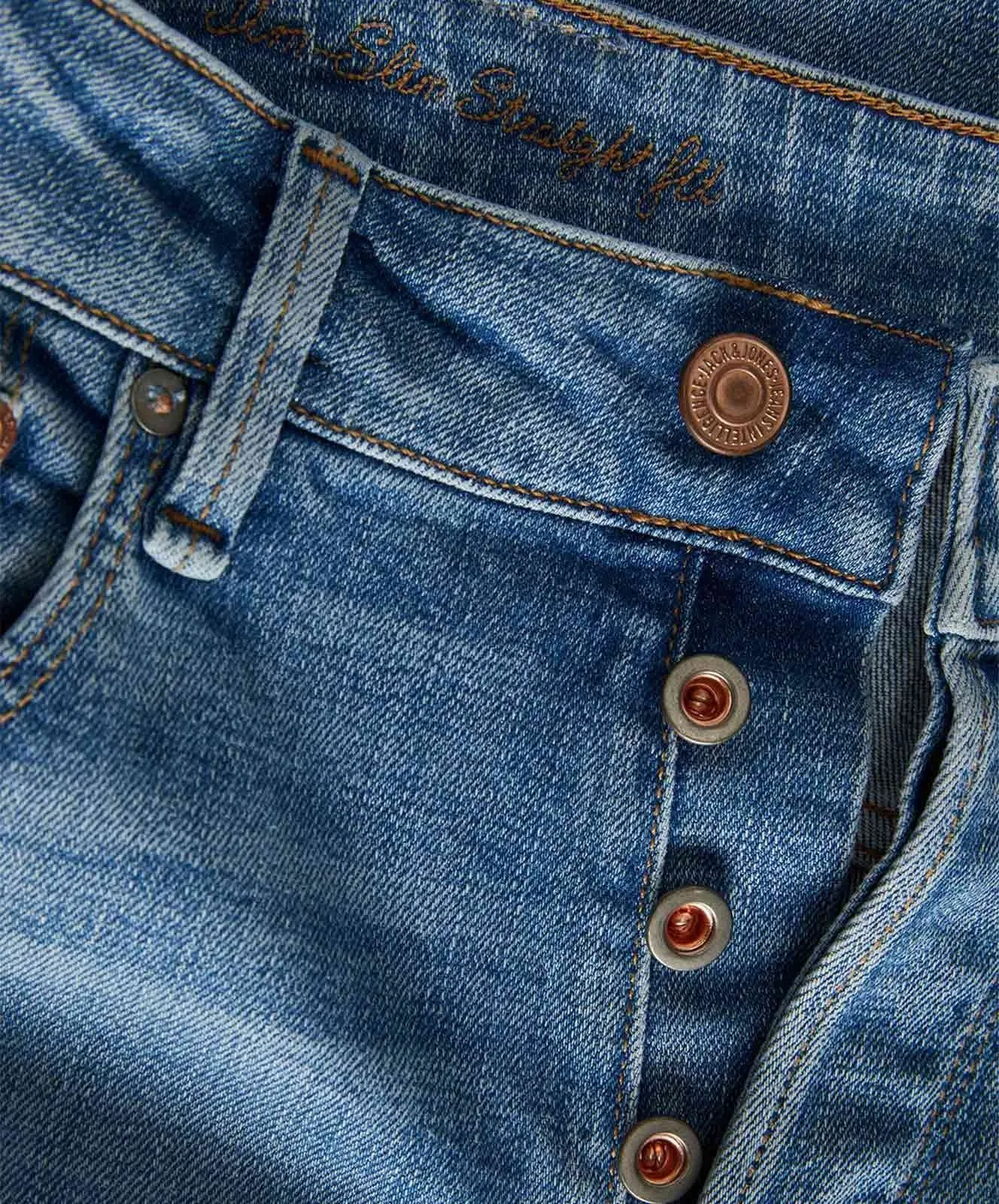 Herren Jeans Tim Davis von Jack & Jones in Blue Denim
