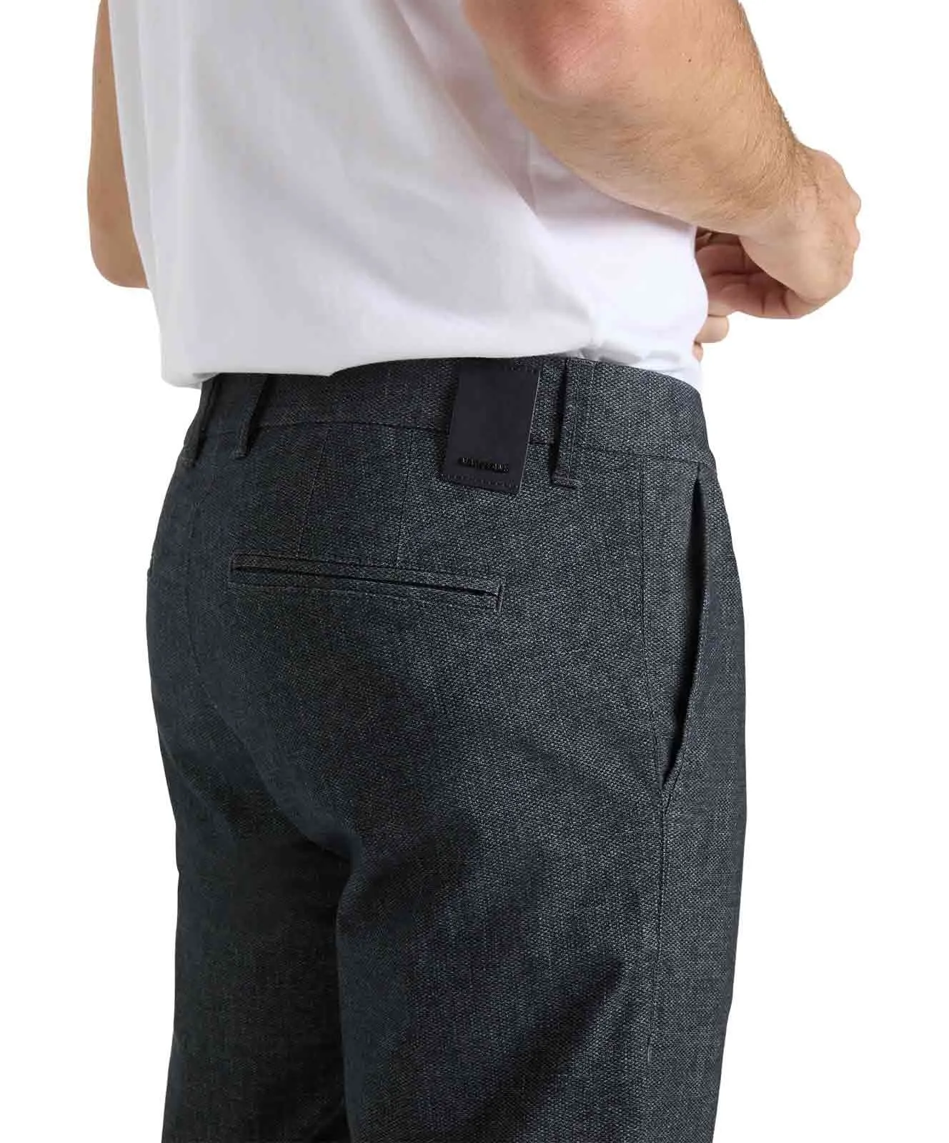 Herren Hose Lennox von MAC in Midnight Blue Printed