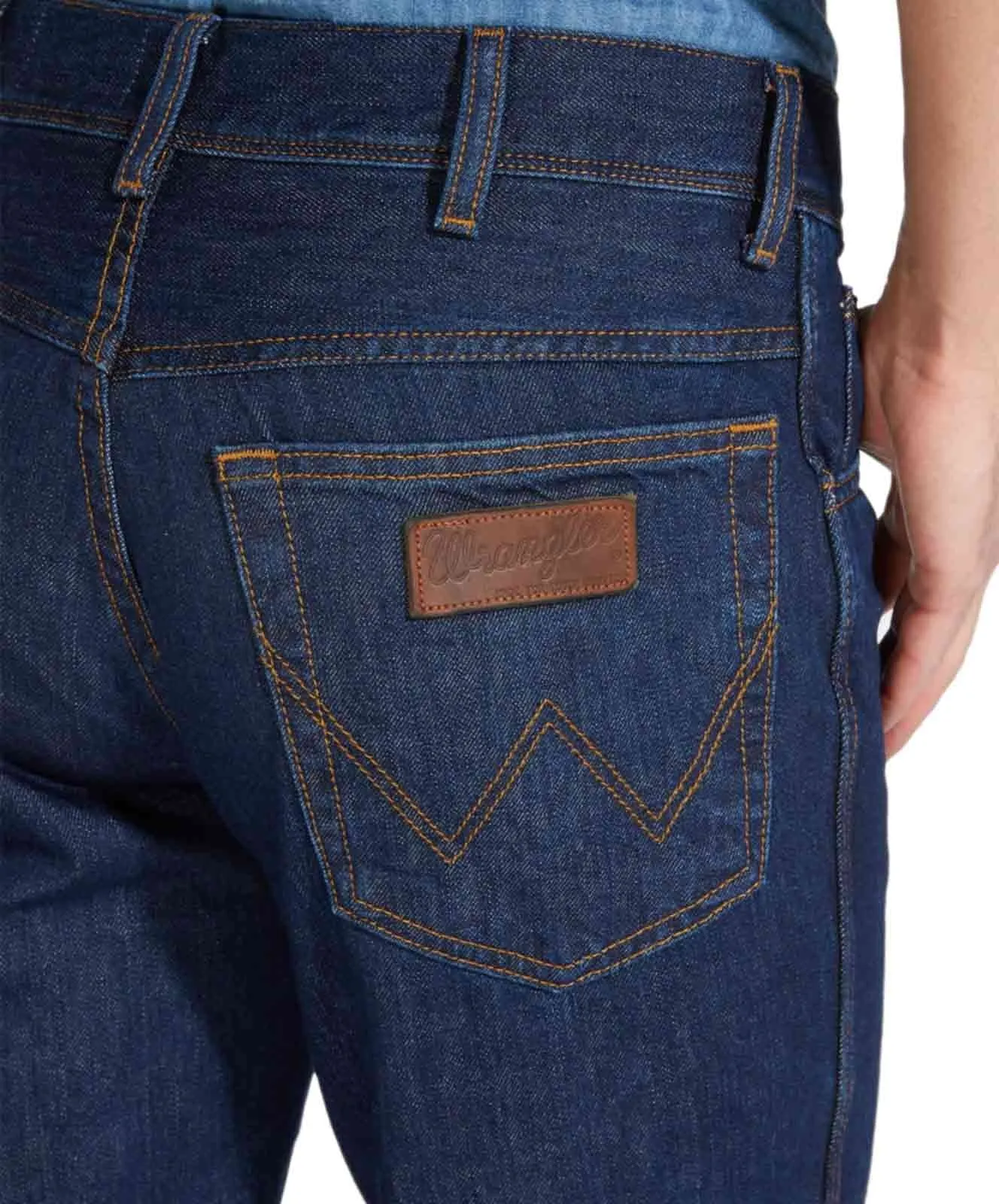Herren Jeans Texas von Wrangler in Darkstone
