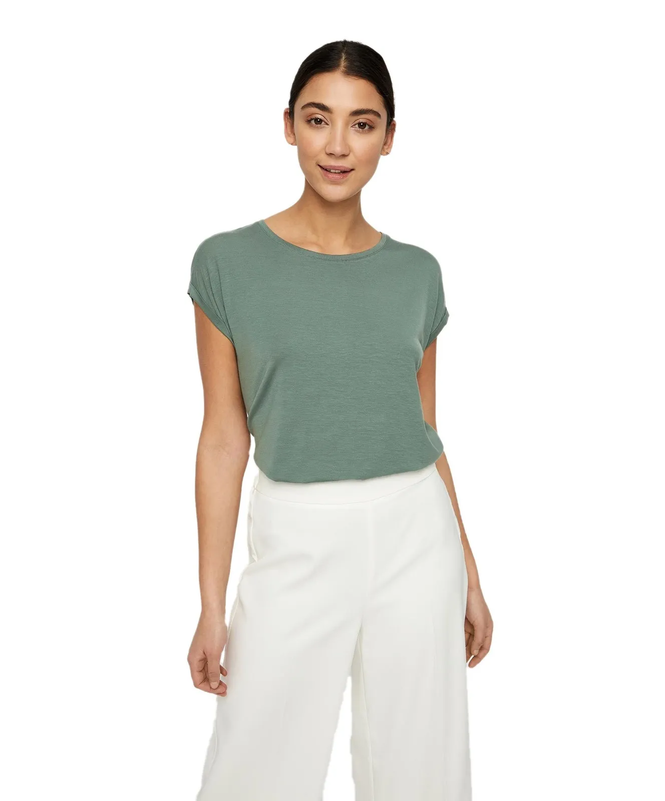 Damen Shirt Ava Top von Vero Moda in Laurel Wreath