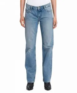 Cross Jeans Straight Fit in Mittelblauen Vintage Stil