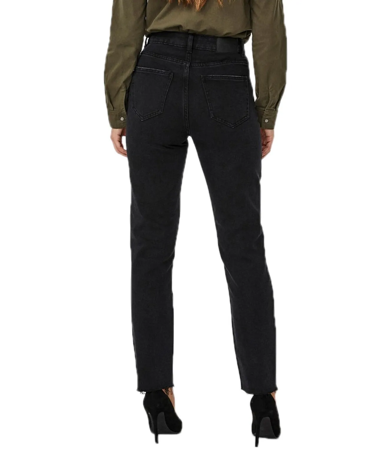 Damen Jeans Brenda von Vero Moda in Black Denim