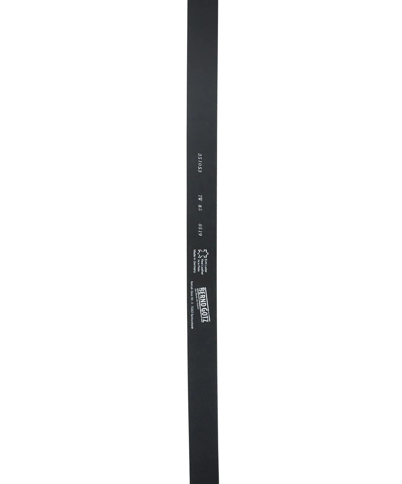 Damen Gürtel 3,5cm Softledergürtel von Bernd Götz in  Marine