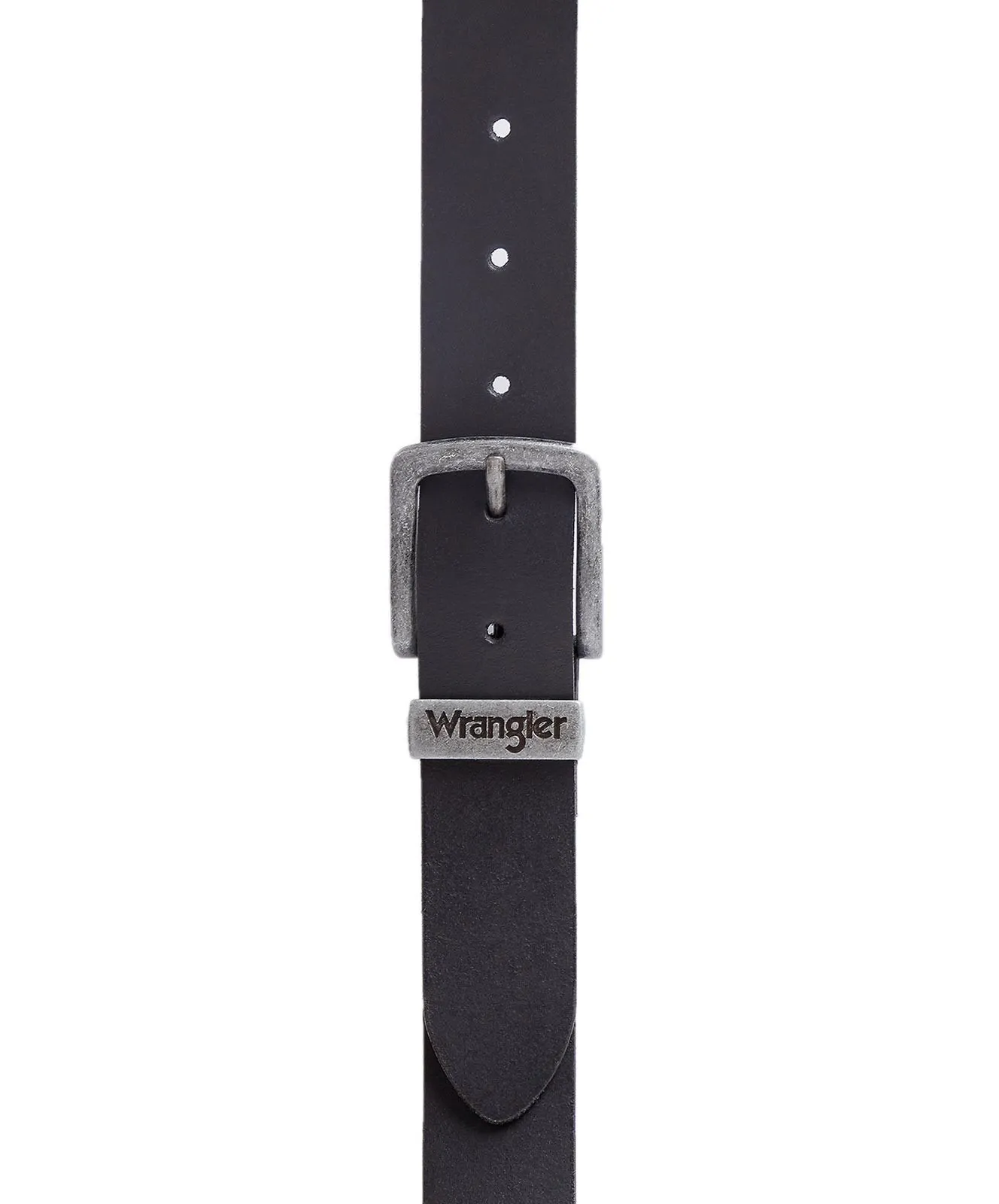 Herren Gürtel Basic Stitched von Wrangler in Black