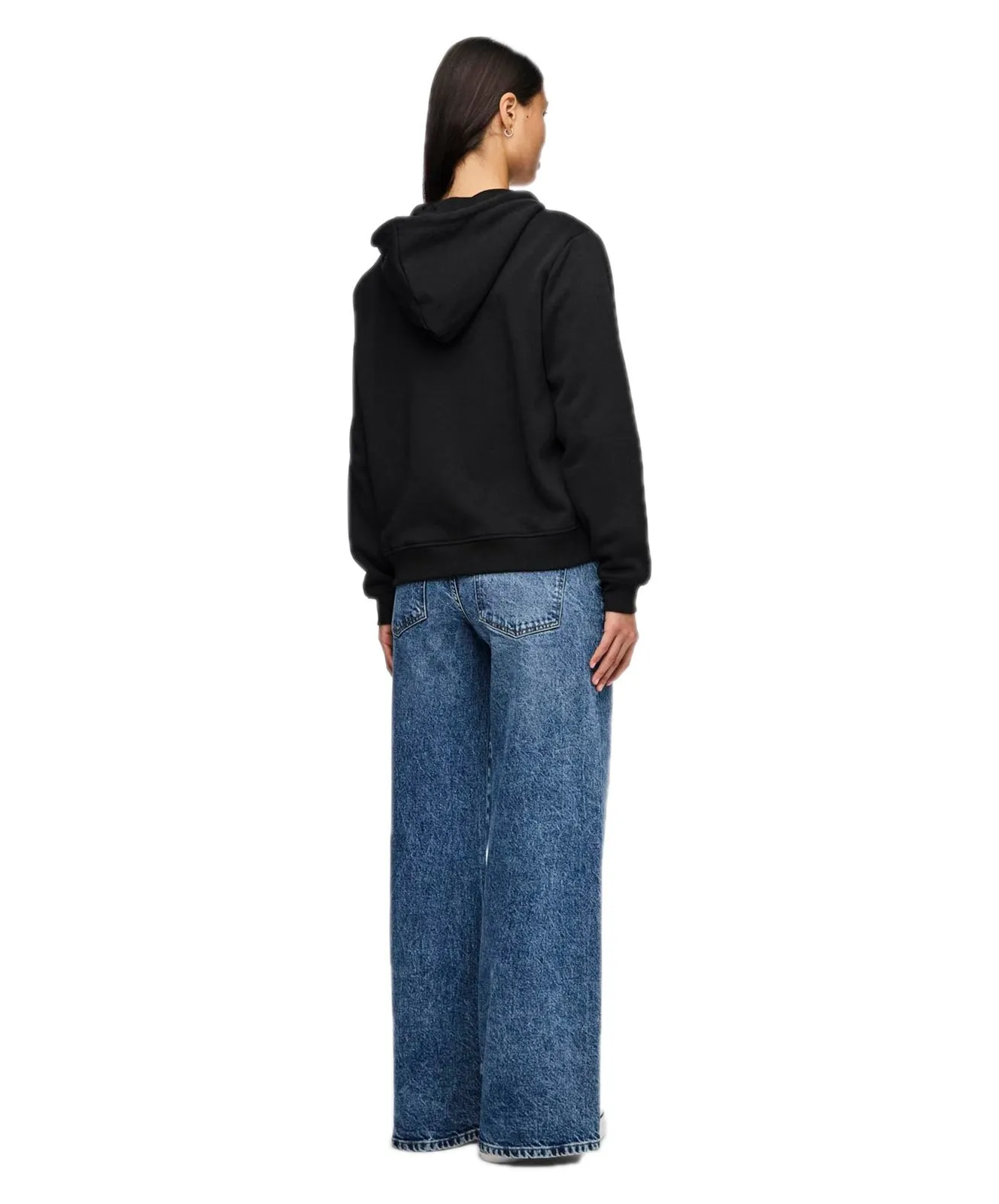 Damen Pullover Chilli Zip von Pieces in Black