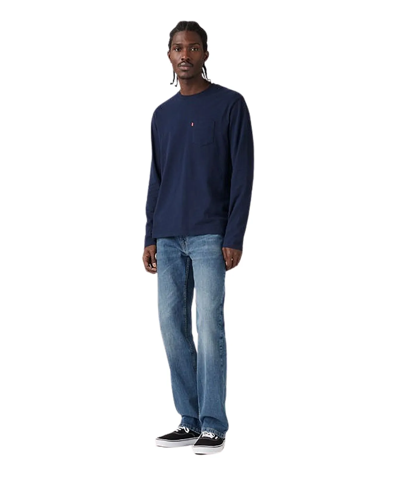 Herren Jeans 527 Slim von Levis in Blue Tunes