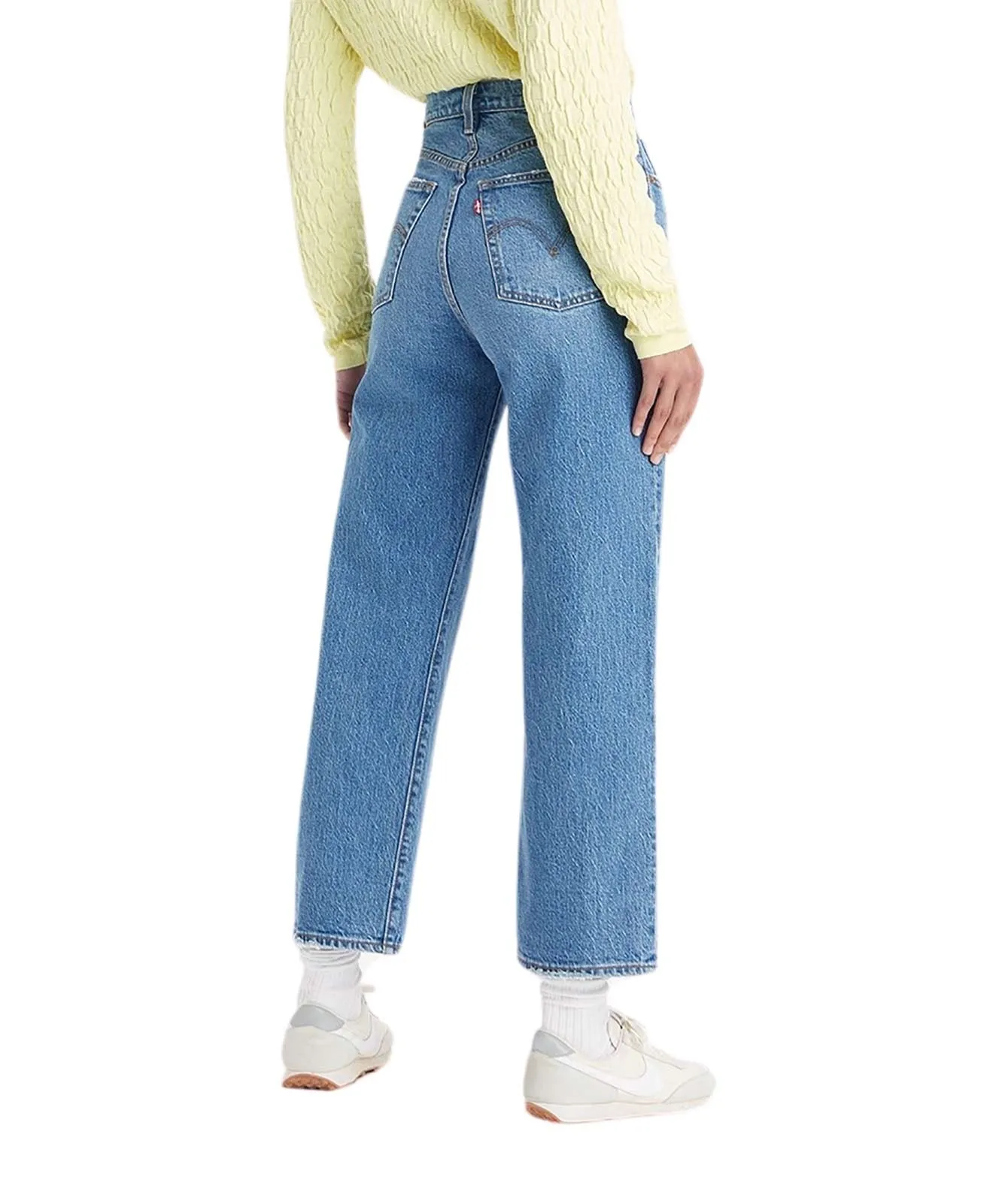 Damen Jeans Ribcage Straight Ankle von Levis in Dance Around