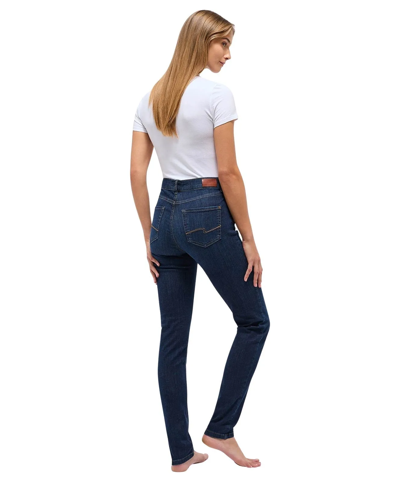 Damen Jeans Skinny  von Angels in Dark Indigo Used