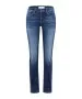 Damen Jeans Rose von Cross in Deep Blue Used