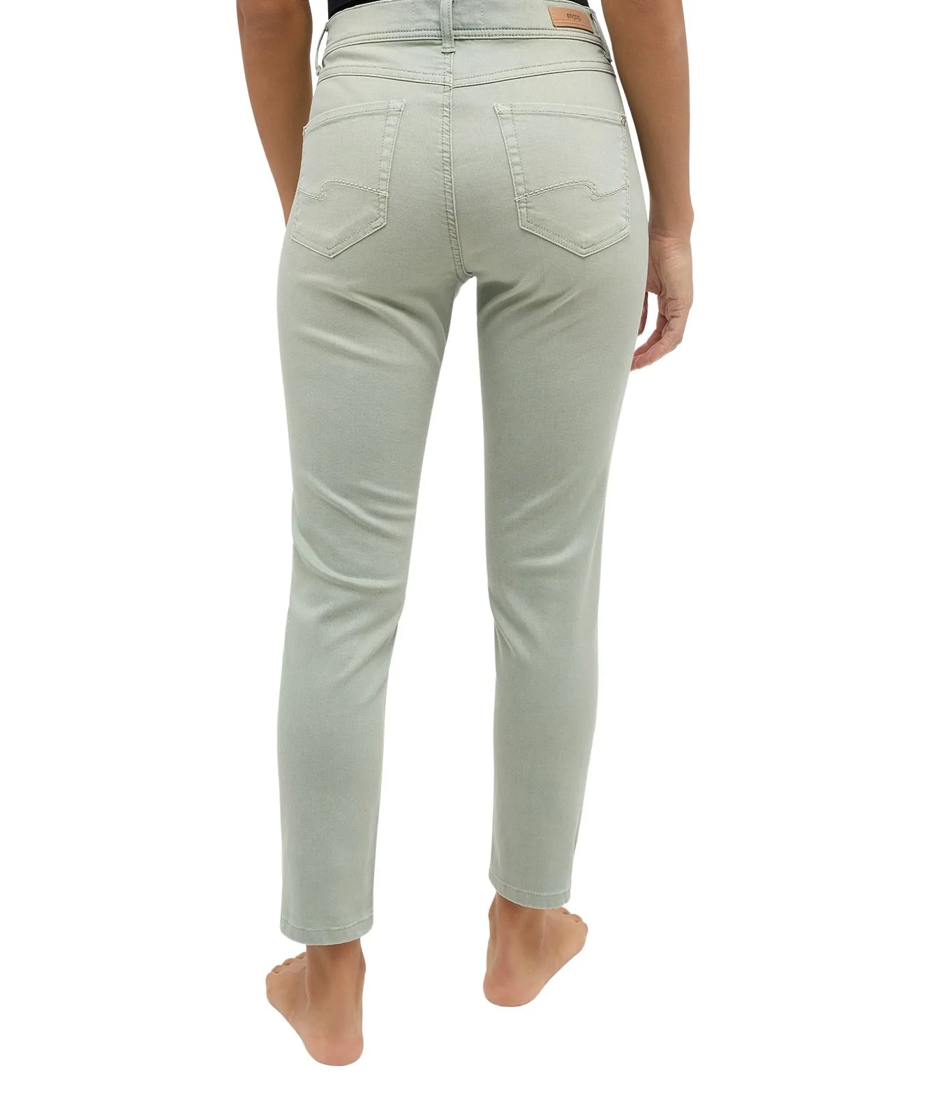 Damen Jeans Ornella von Angels in Jade Green Used
