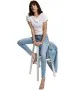 Damen Jeans Alan von Cross in Light Blue