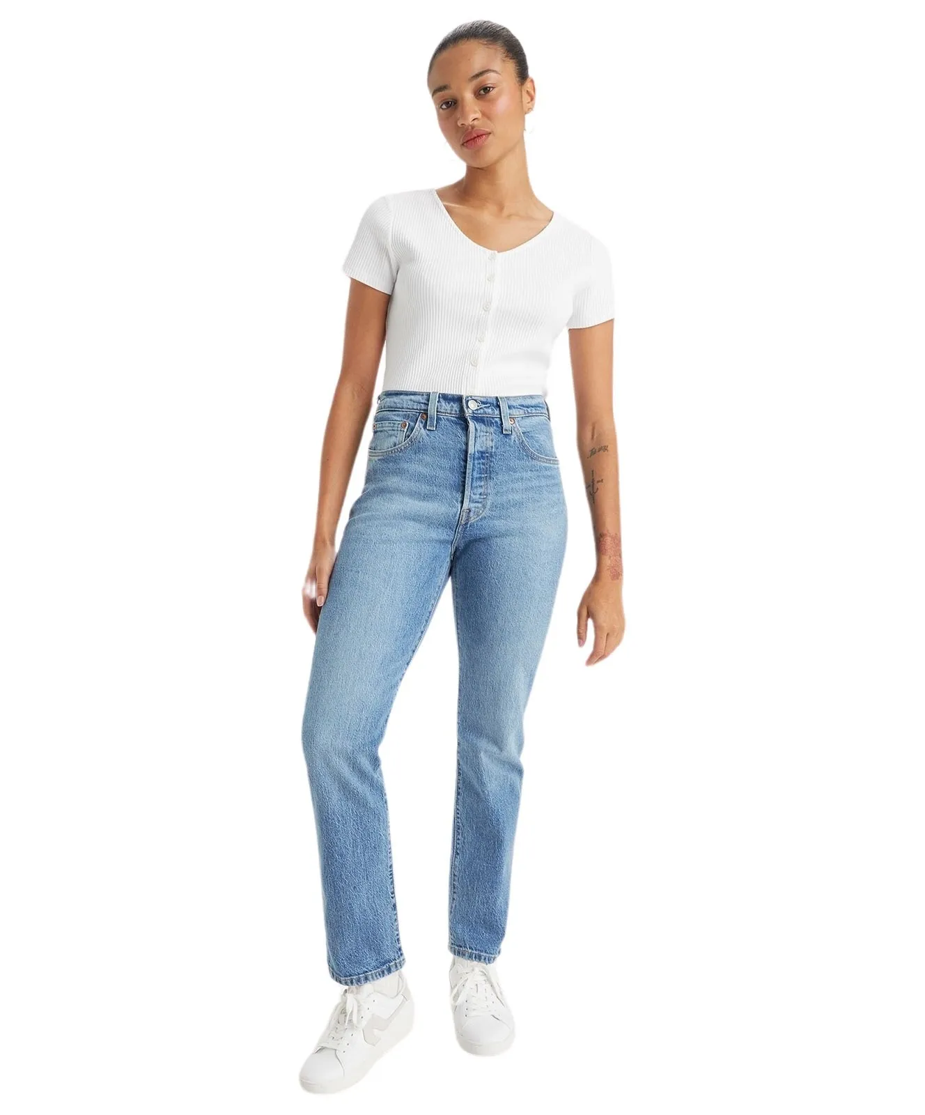 Damen Jeans 501 Damen von Levis in Hollow Days
