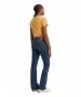 Damen Jeans 725 High Rise Bootcut  von Levis in Blue Wave Dark