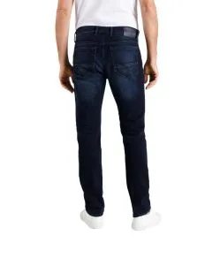 MAC Arne Pipe Flexx Denim in Blue Black 3D Authentic Wash
