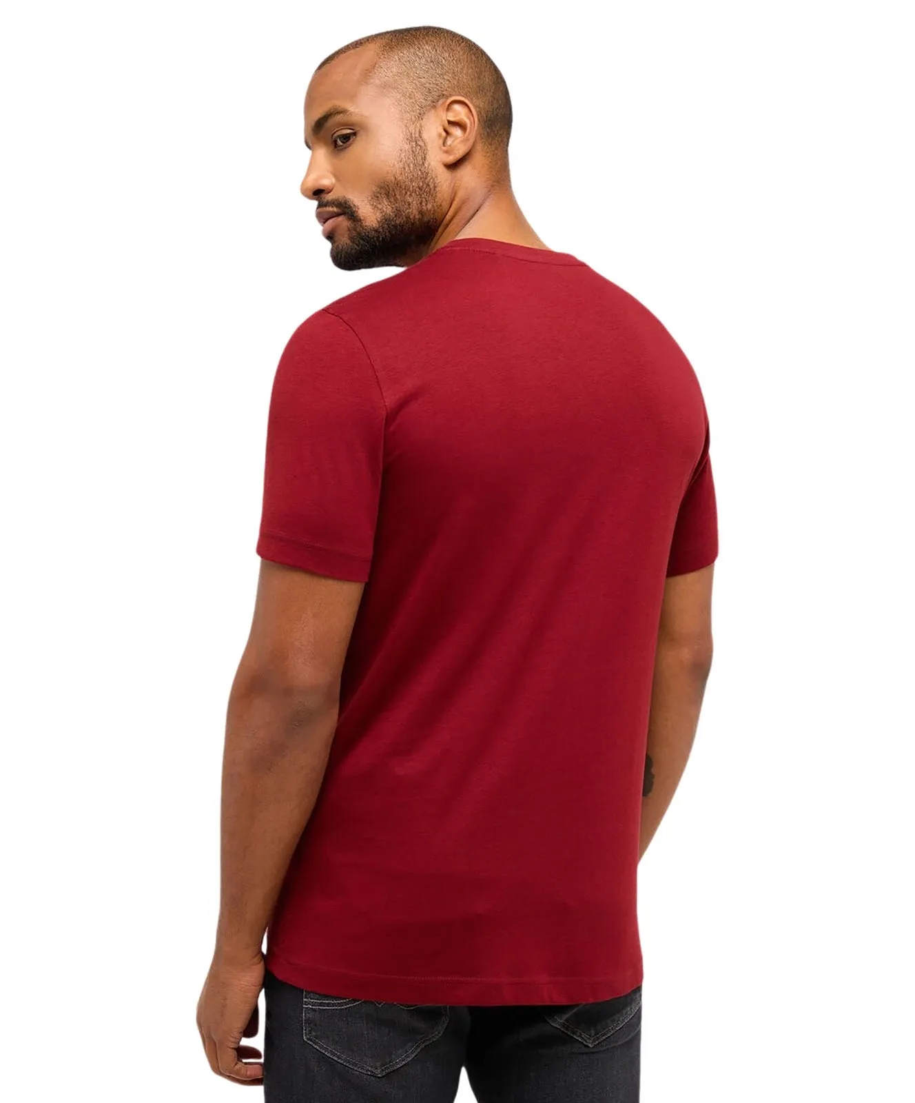 Herren Shirt Austin von Mustang in Syrah