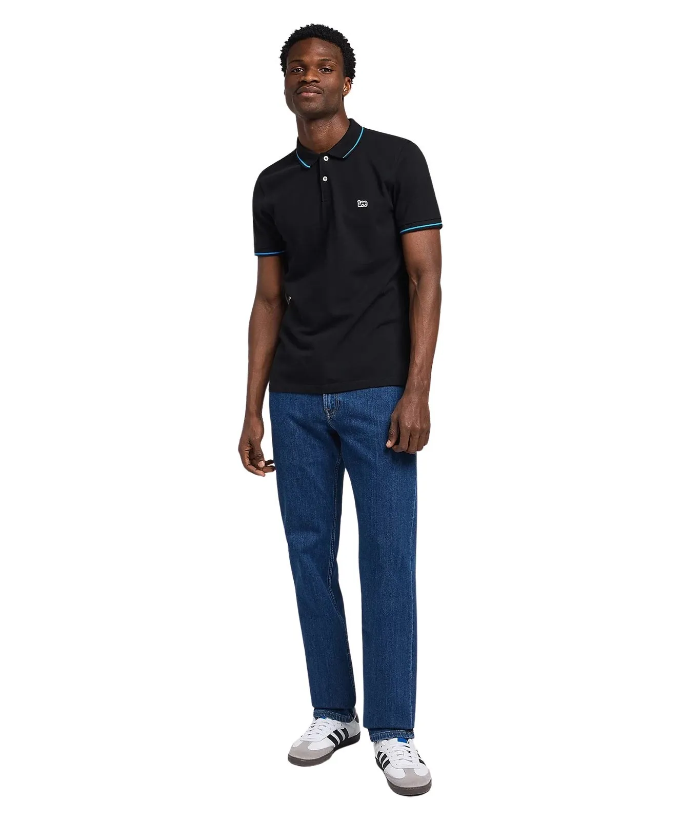 Herren Jeans Brooklyn Straight von Lee in Dark Stonewash