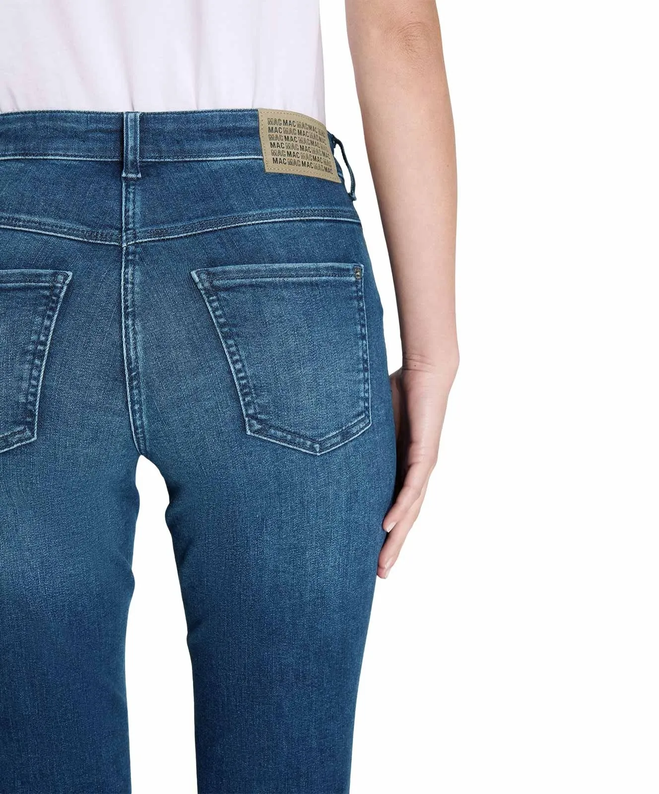 Damen Jeans Boot von MAC in Chic Indigo Used