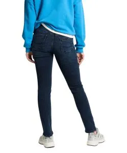 Cross Jeans Anya in Blue Black mit High Waist