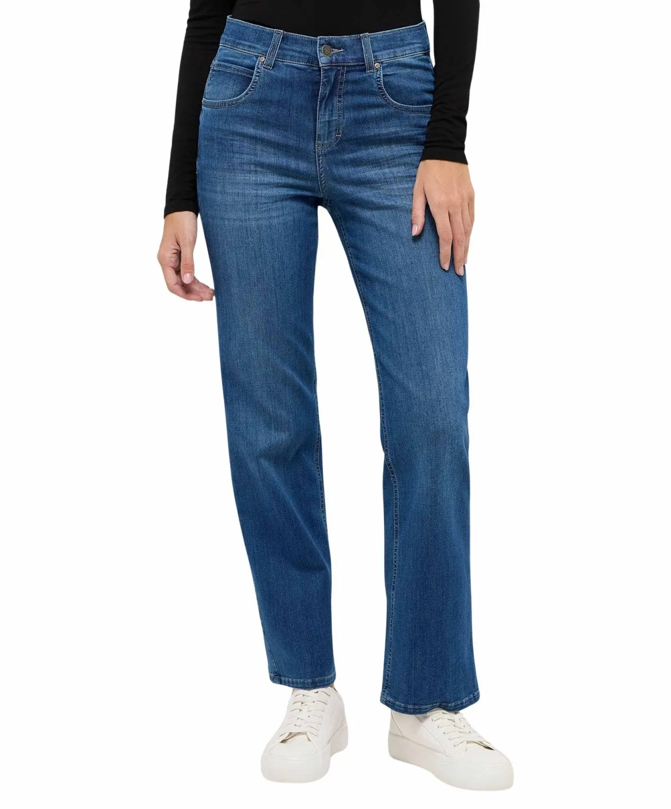 Damen Jeans Lara von Angels in Mid Blue Used