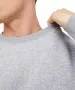 Herren Pullover Star Basic Sweat Crew von Jack & Jones in Light Grey Melange