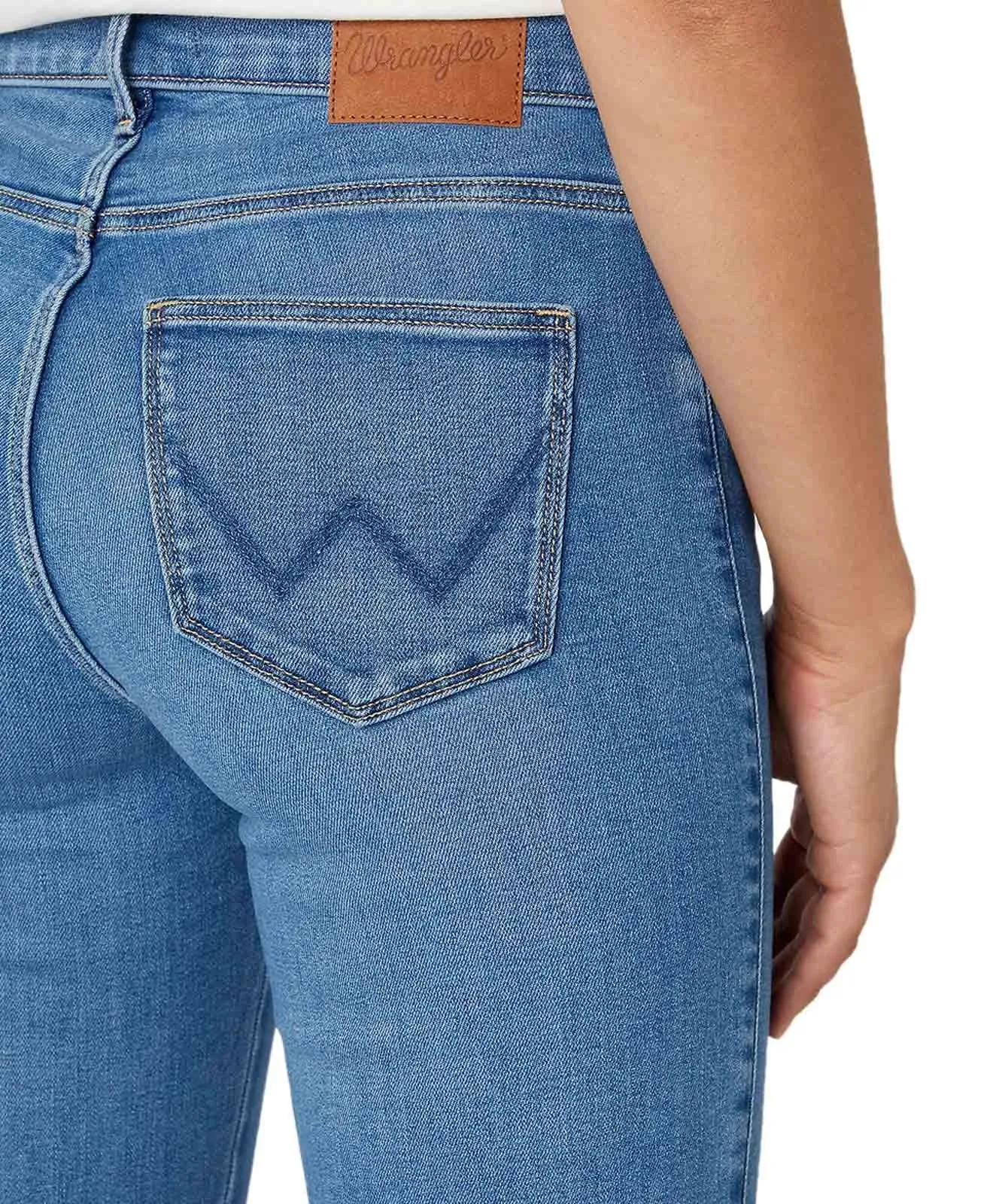 Damen Jeans Body Bespoke Slim von Wrangler in Aurelia
