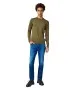 Herren Jeans Texas Slim von Wrangler in Blue Jam