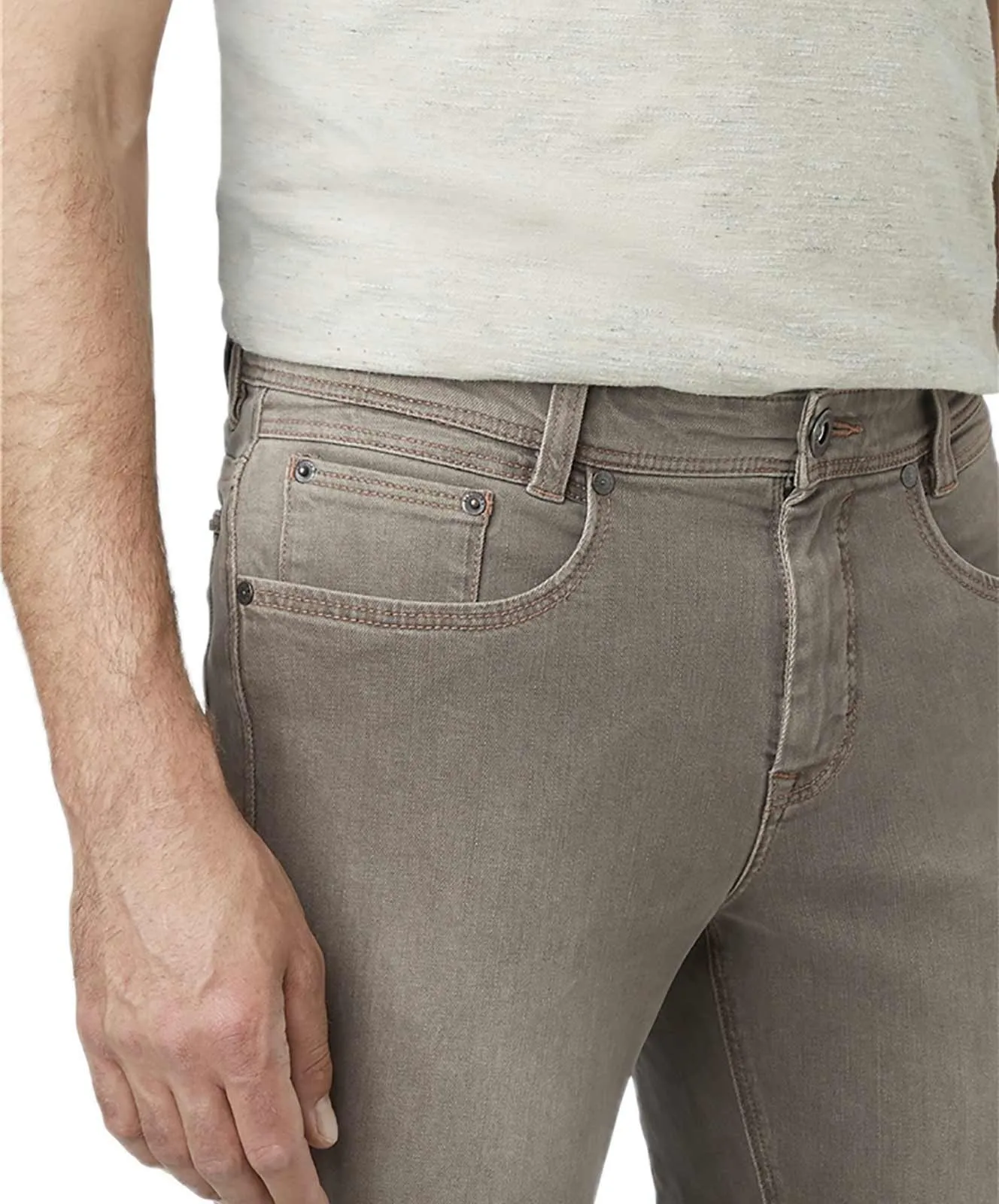 Herren Jeans Ranger Pipe von Paddocks in Mid. Grey od Brown Used