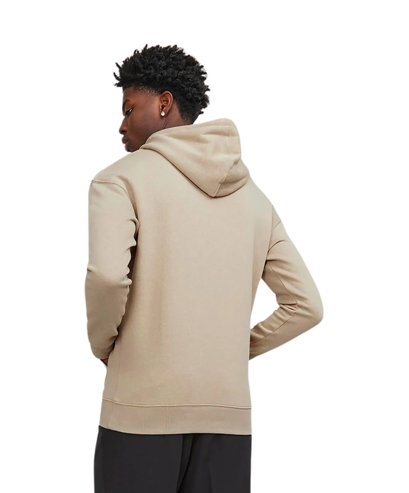 Herren Pullover Star Basic Sweat Hood von Jack & Jones in Crockery