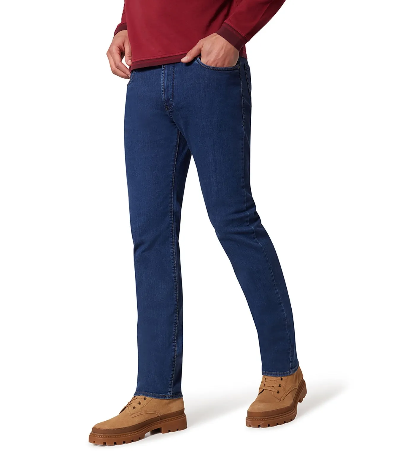 Herren Jeans Thomas 1601 von Pioneer in Blue Stonewash