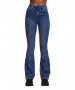 Damen Jeans Peggy von Pieces in Medium Blue