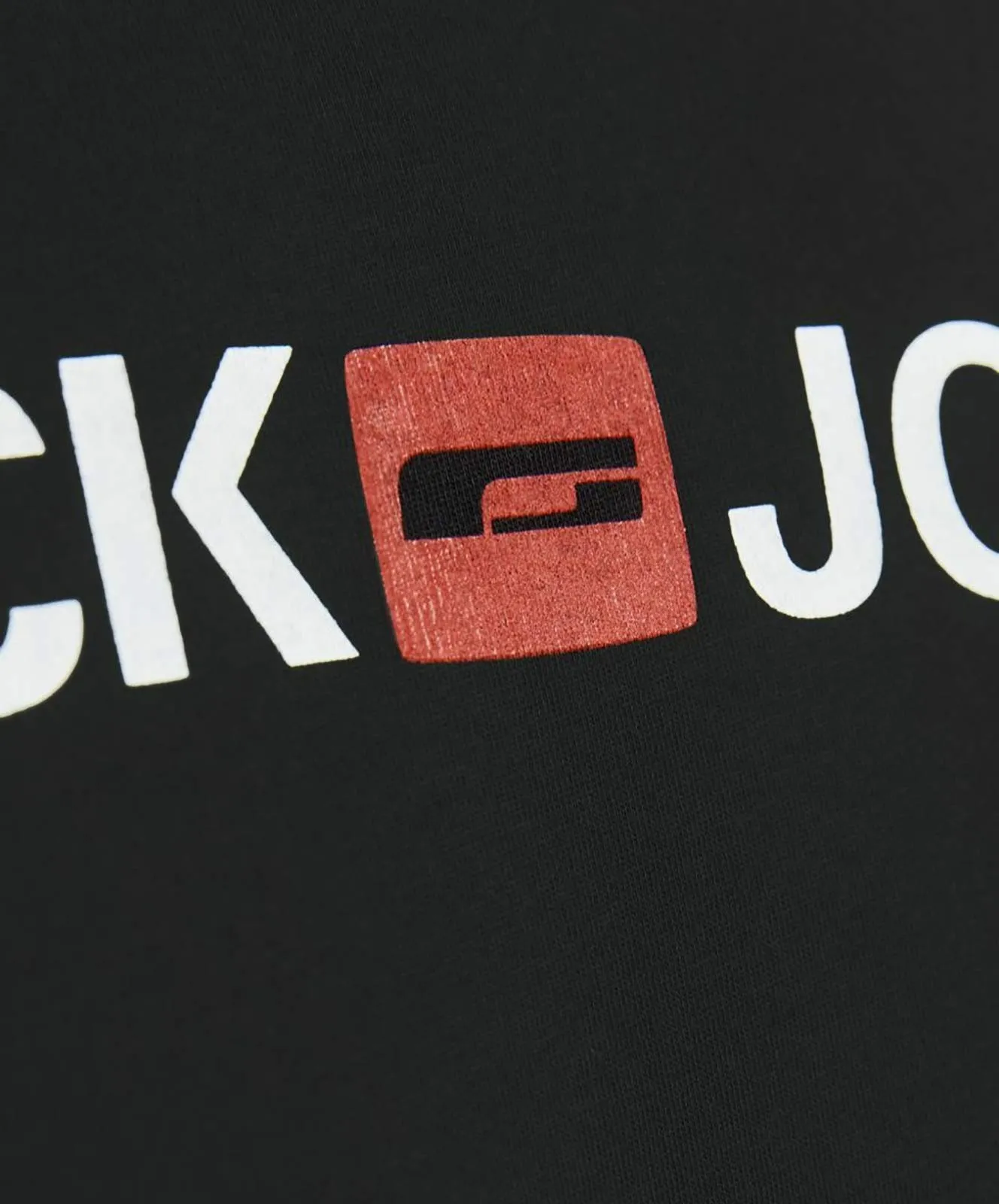 Herren Shirt Corp Logo Tee von Jack & Jones in Black