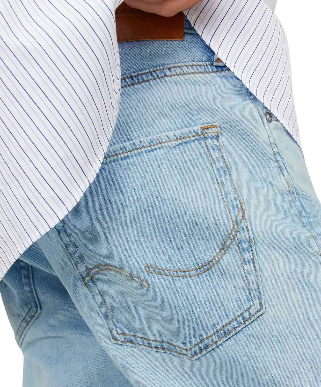 Herren Jeans Mike Original von Jack & Jones in Blue Denim