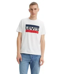 Levi's Herren T-Shirt Sportswear Logo Tee 84 in Weiß