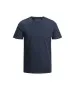 Herren Shirt Organic Basic Tee von Jack & Jones in Navy Blazer