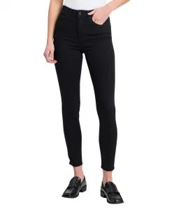 Cross Judy Jeans Skinny Fit in Schwarz mit High Waist 