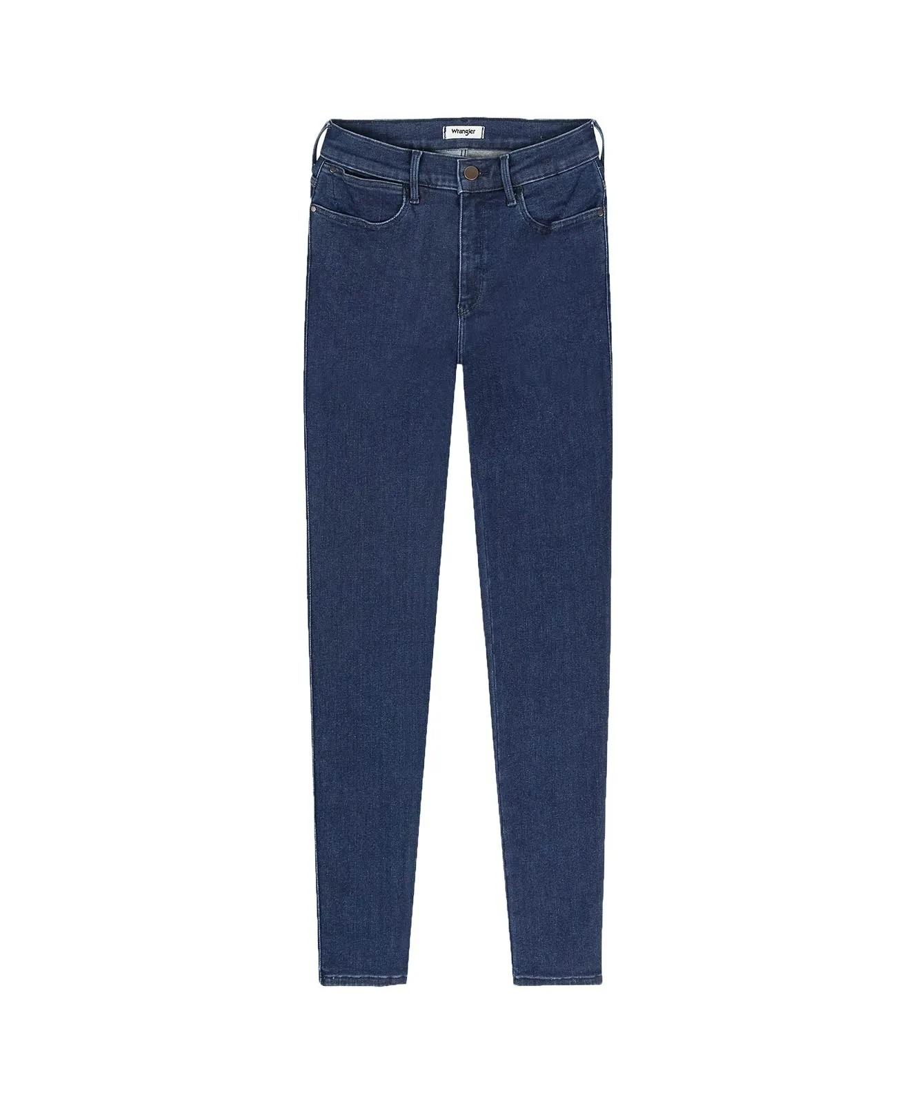 Damen Jeans High Skinny Jeans von Wrangler in Airblue