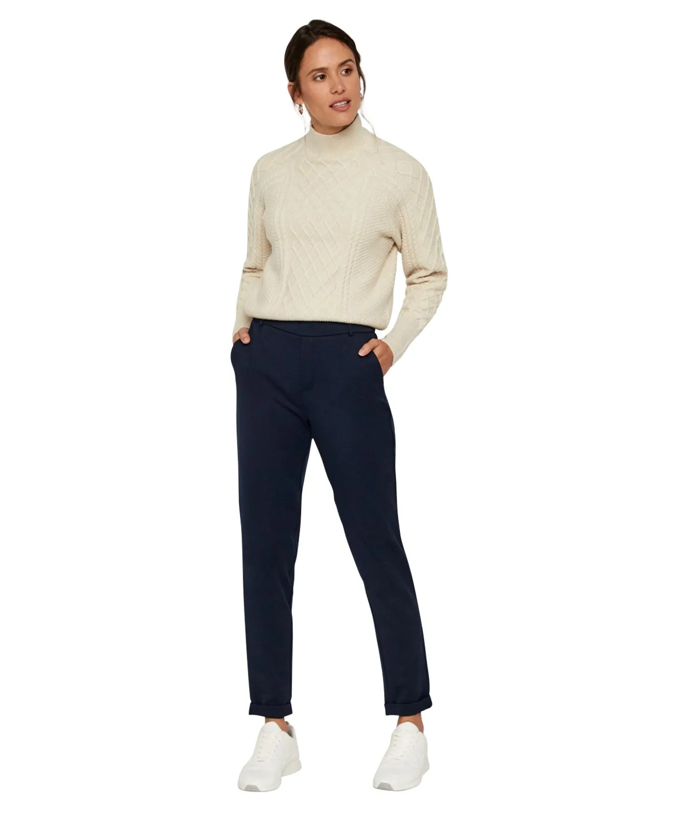 Damen Hose Maya von Vero Moda in Night Sky
